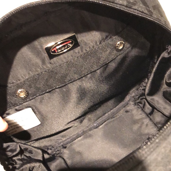 Talbots Vintage Cosmetic Black Bag - Picture 6 of 11